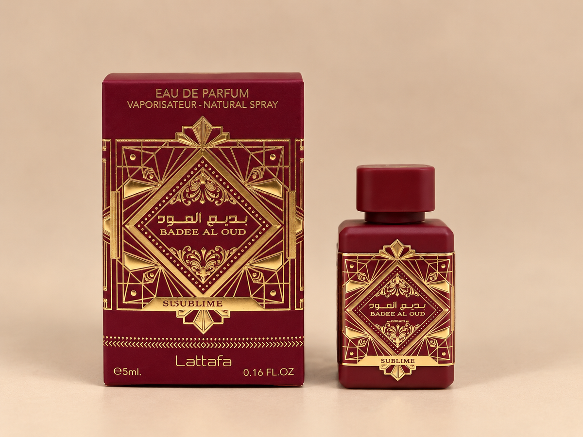 Bade’e Al Oud Sublime Lattafa Mini 5 ml – Eau de Parfum