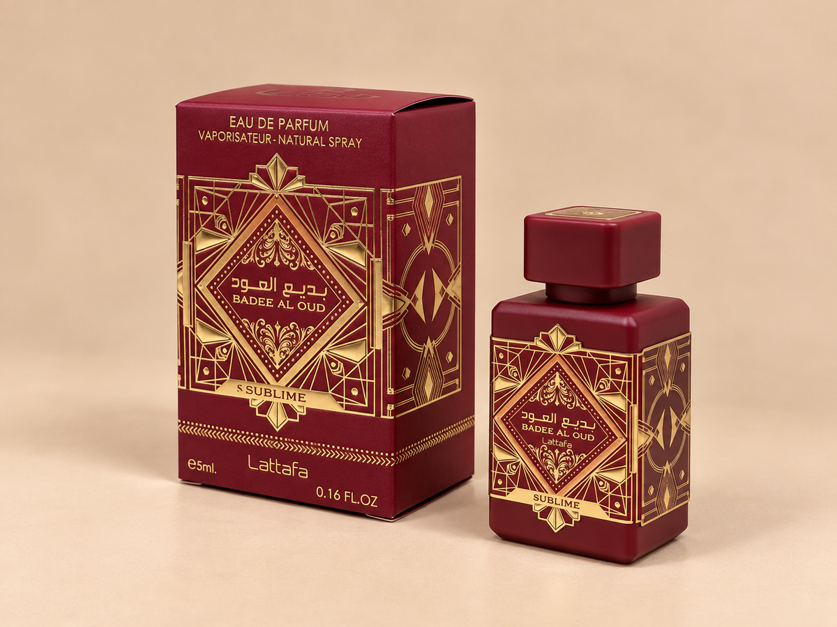Bade’e Al Oud Sublime Lattafa Mini 5 ml – Eau de Parfum