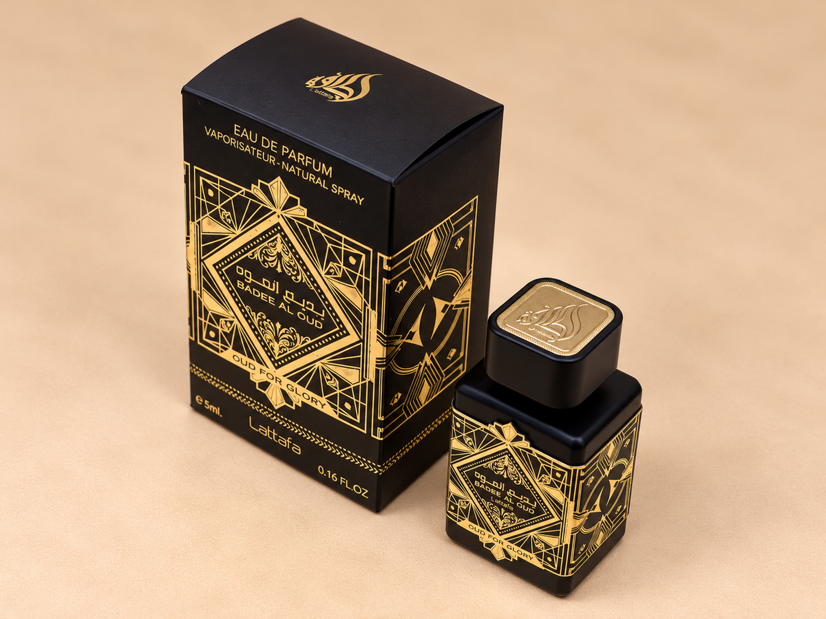 Bade’e Al Oud Oud for Glory Lattafa Mini 5 ml – Eau de Parfum