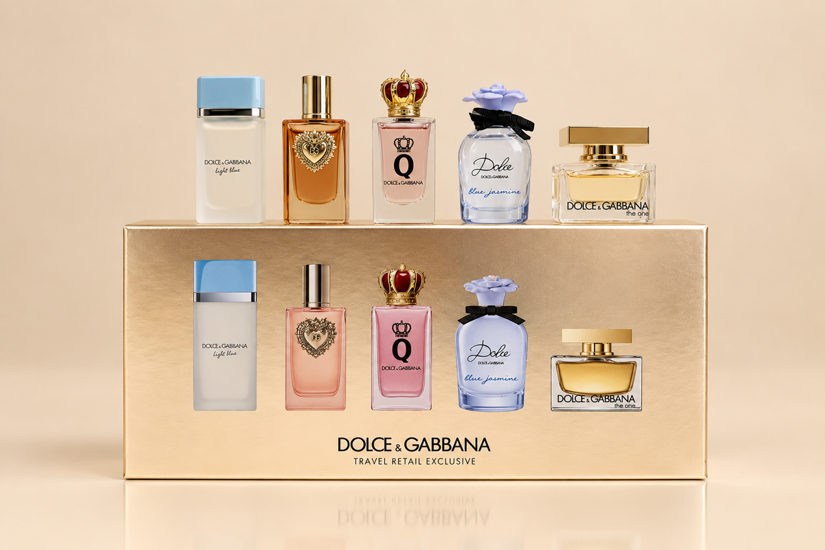 Set Dolce & Gabbana Mini Perfumes x5 – Travel Retail Exclusive