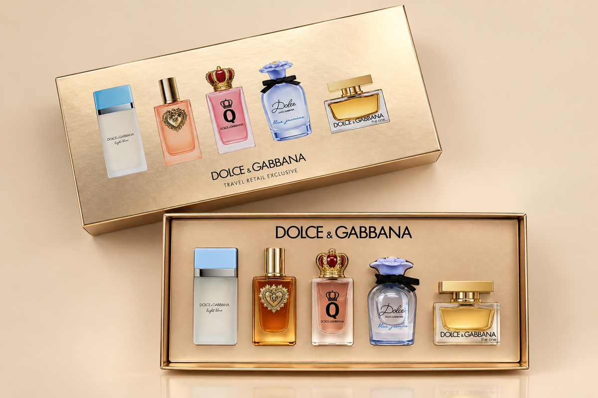 Set Dolce & Gabbana Mini Perfumes x5 – Travel Retail Exclusive